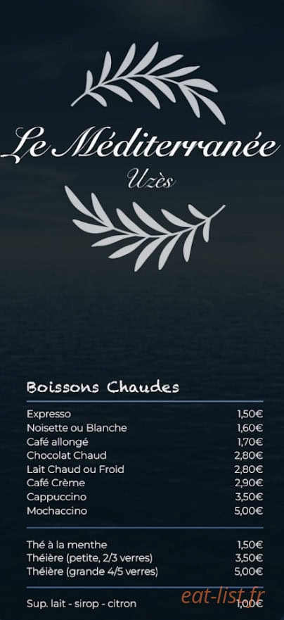 Le Méditerranée — carte page 2