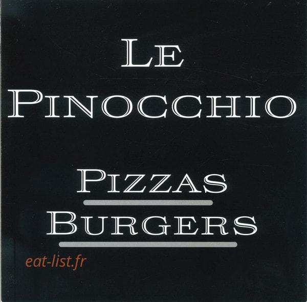 Le Pinocchio — carte page 1