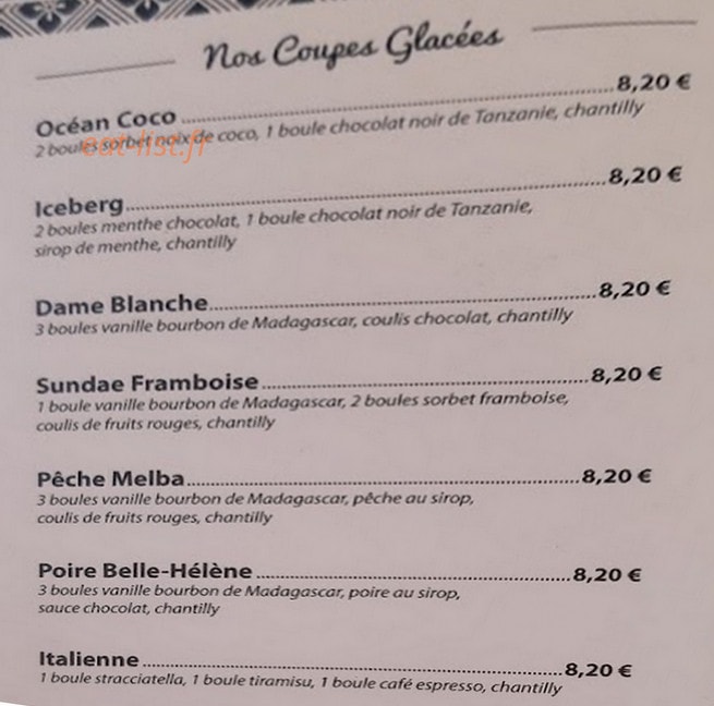 La Chariotte — carte page 5