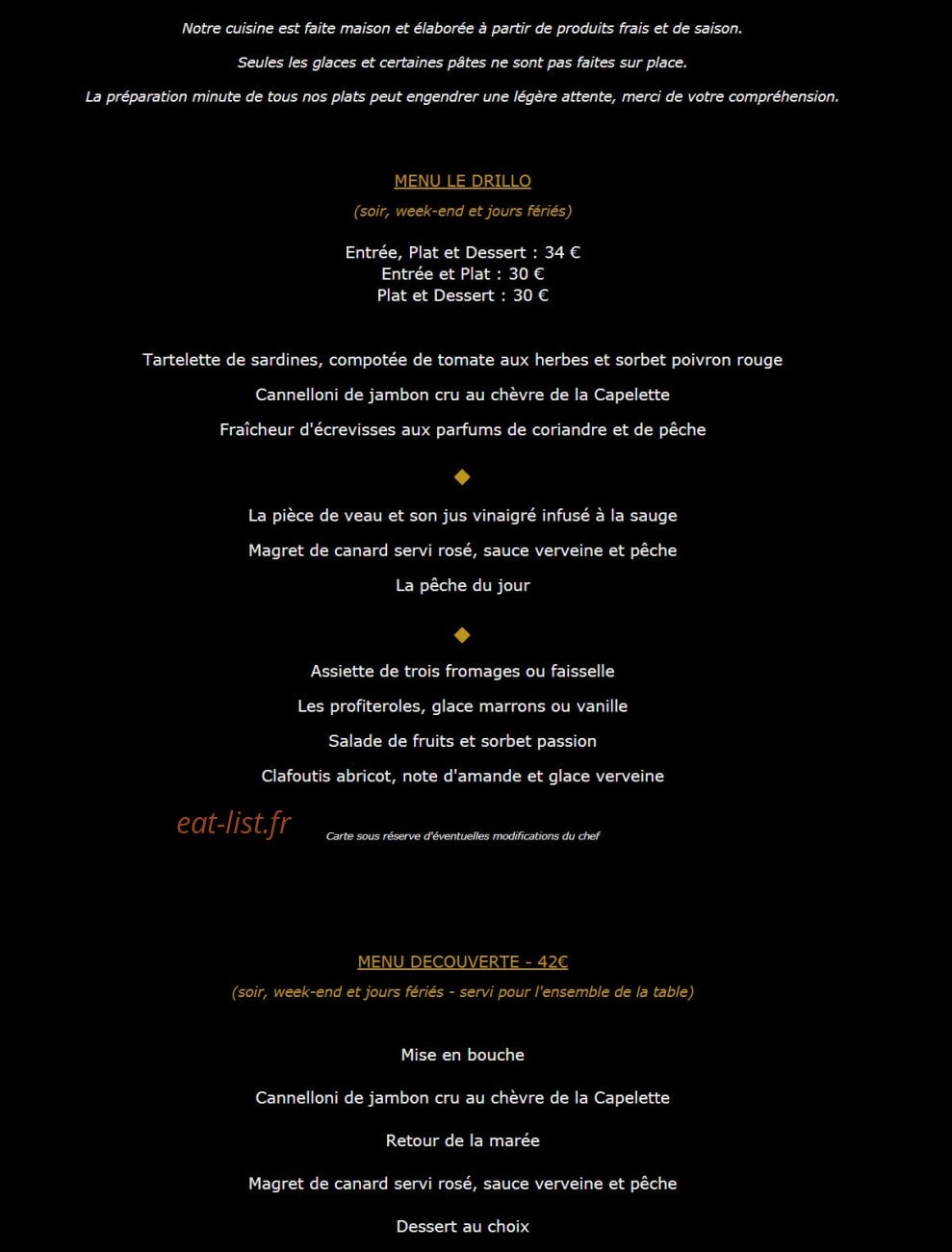 Le Drillo — carte page 1