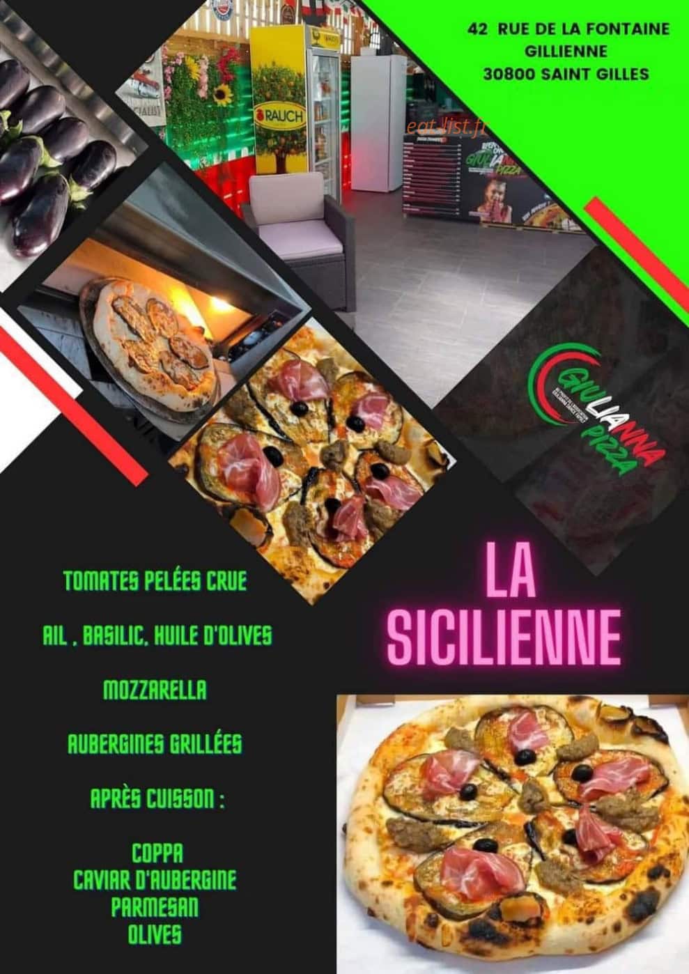 Giulianna Pizza — carte page 4