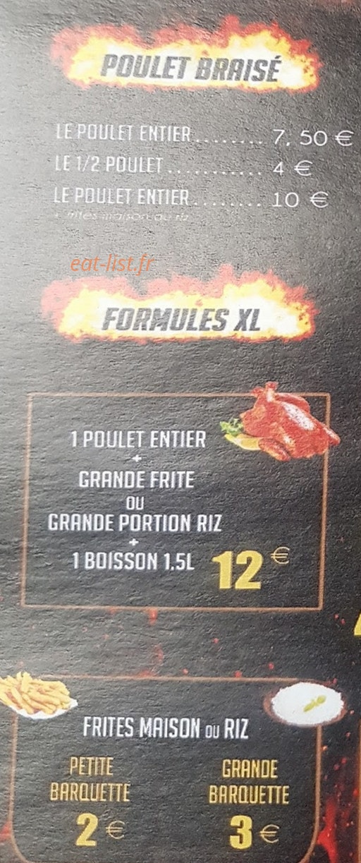 ô chicken braisé — carte page 2