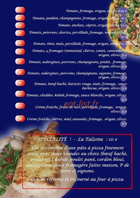 La Mam's — carte page 3