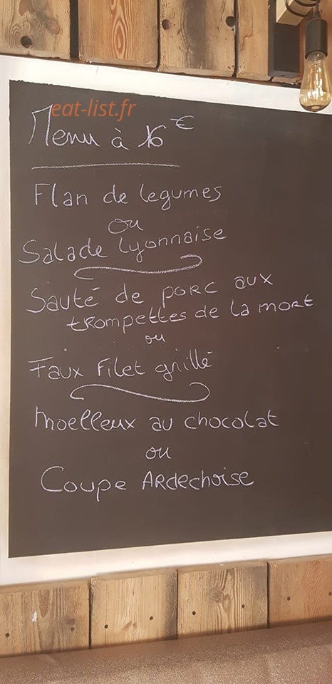 O’Bistrot Del’Yo — carte page 1