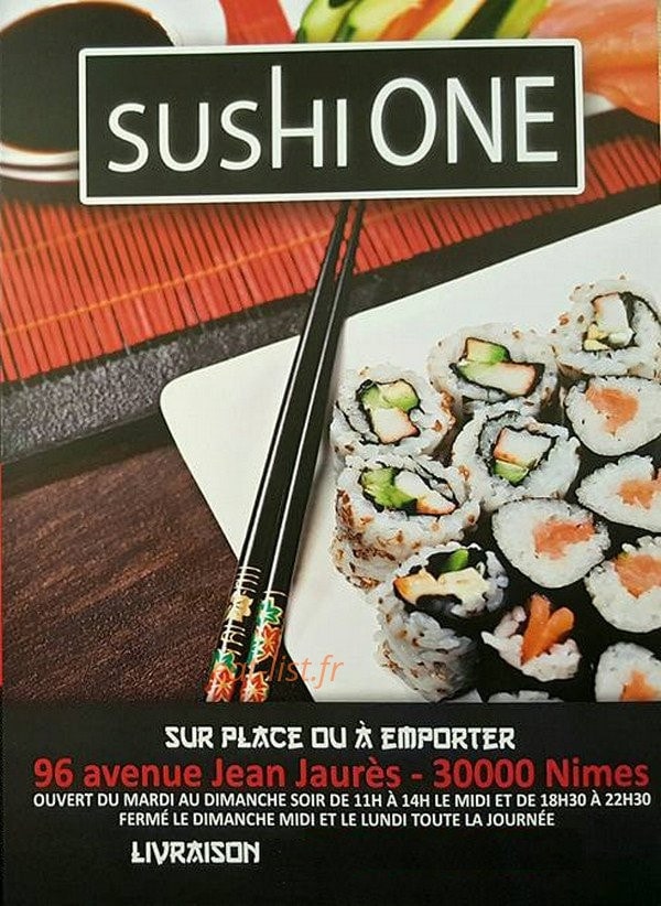 SusHi One à Saint-césaire-lès-nîmes - menu et photos