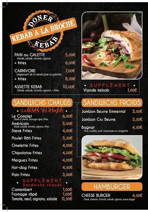 Chez Scott — carte page 2