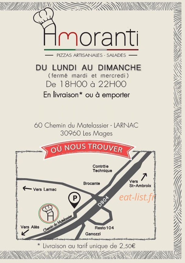 Amoranti — carte page 1