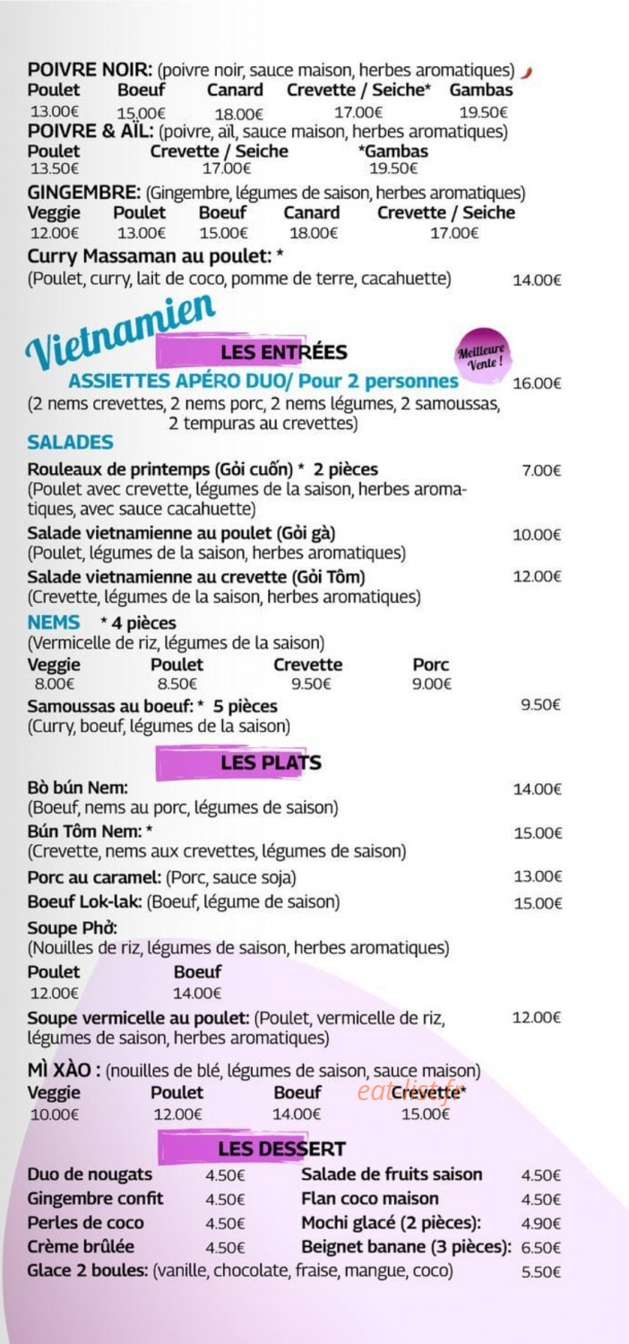 Demoiselles d’Asie — carte page 4