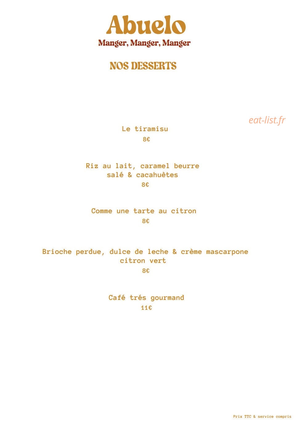 Abuelo — carte page 3