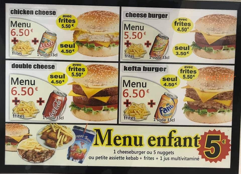 Adana Kebab — carte page 3