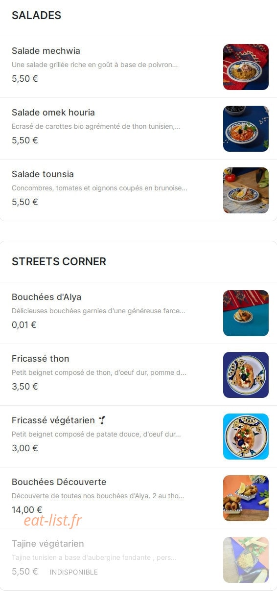 Alyma — carte page 1