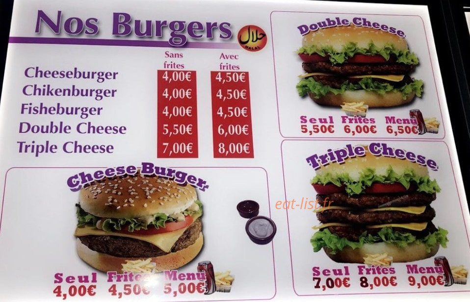 Amine Kebab — carte page 3