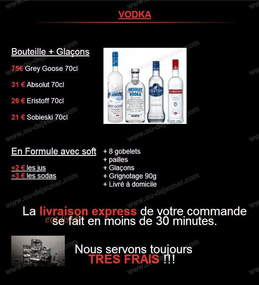 Apero Toulousain — carte page 1