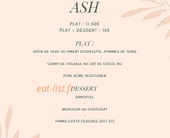 Ash — carte page 2