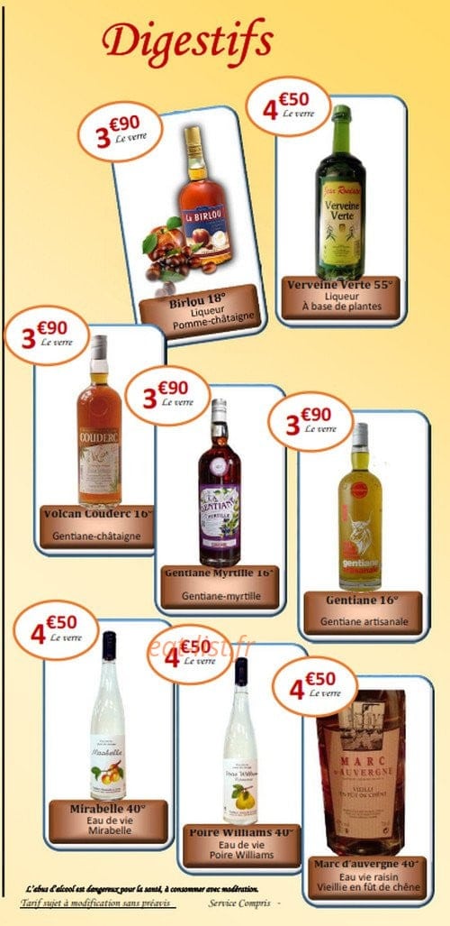 Au Buron — carte page 7