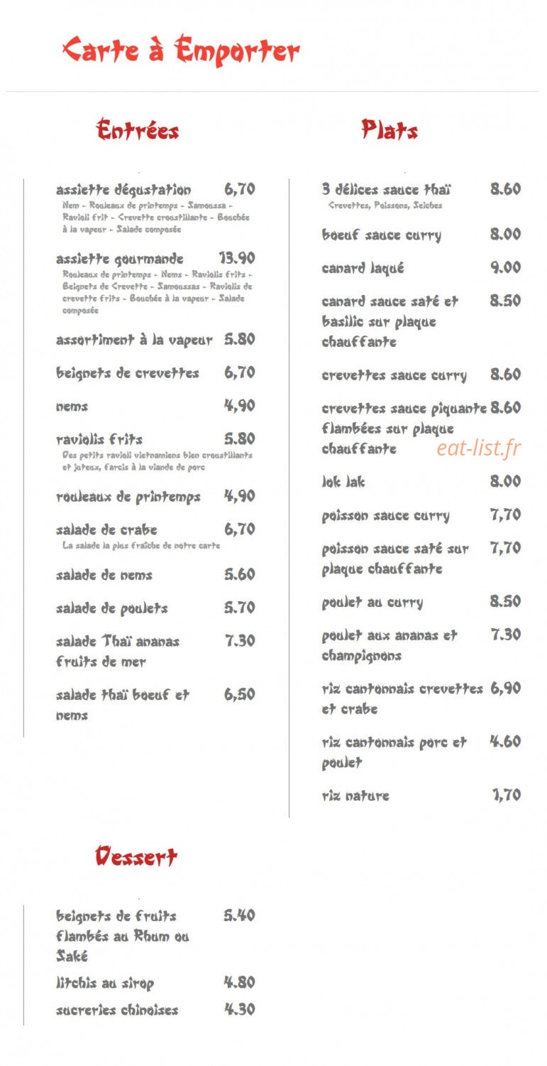 Aux Trois Eléphants — carte page 3