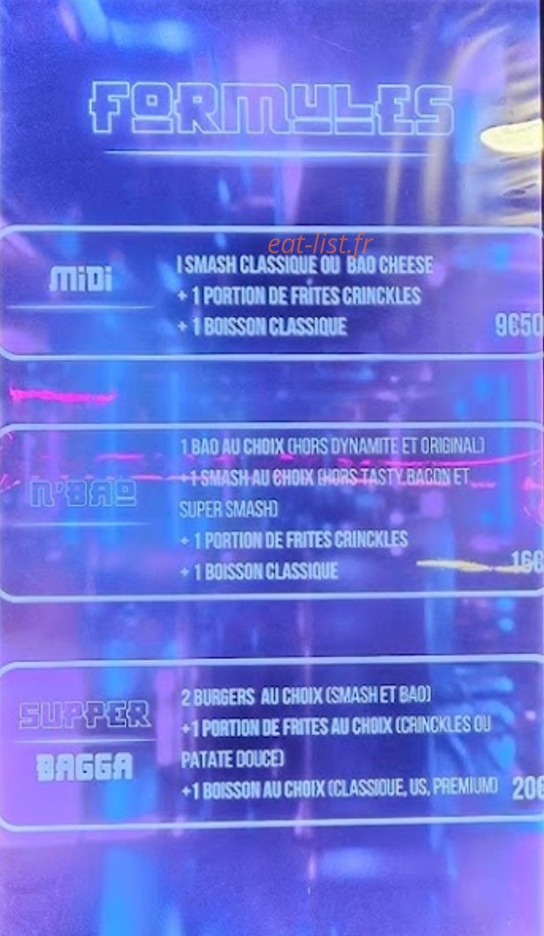 Bagga — carte page 1