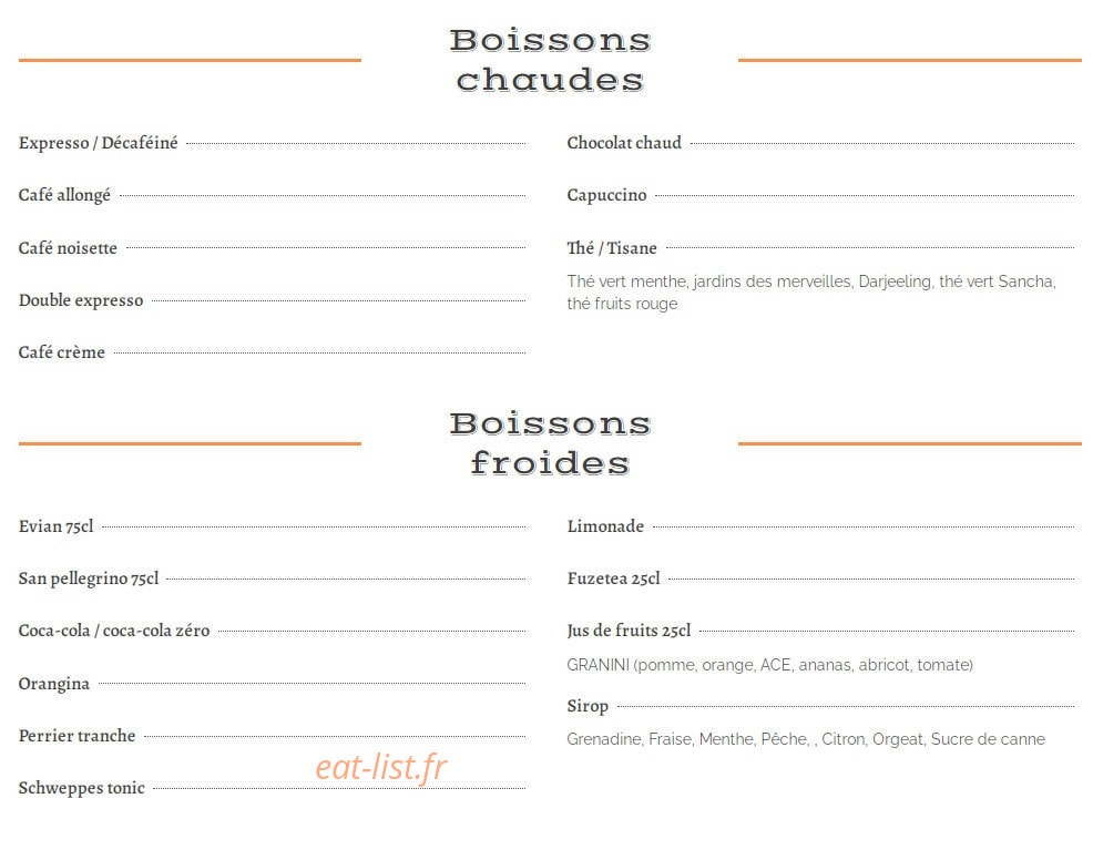 Bago's — carte page 3