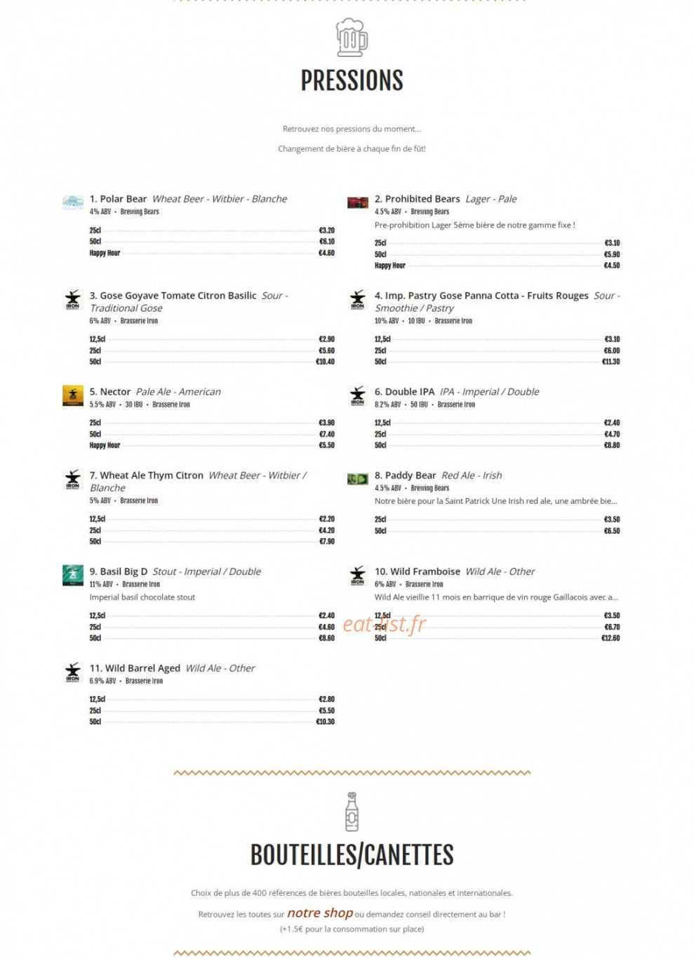 Bear's House — carte page 2