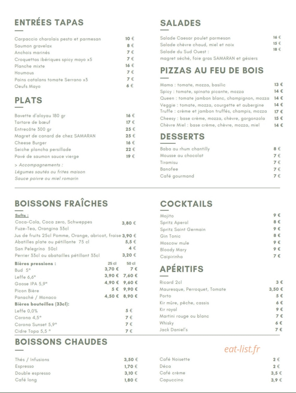Becco — carte page 1
