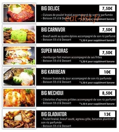 Biggie Express — carte page 1