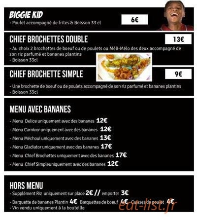 Biggie Express — carte page 2