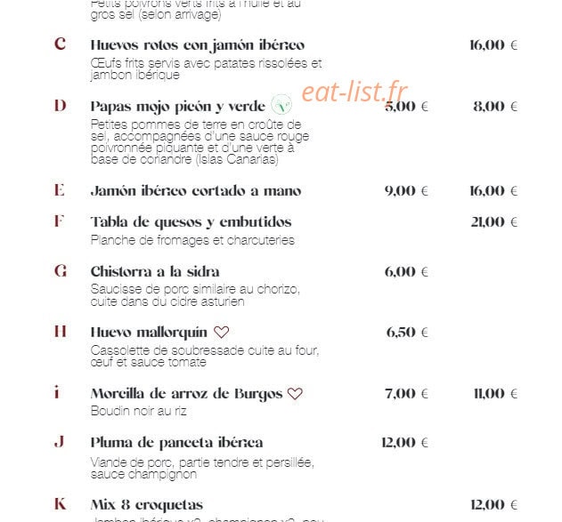 Boca Dos Tapas Españolas — carte page 3