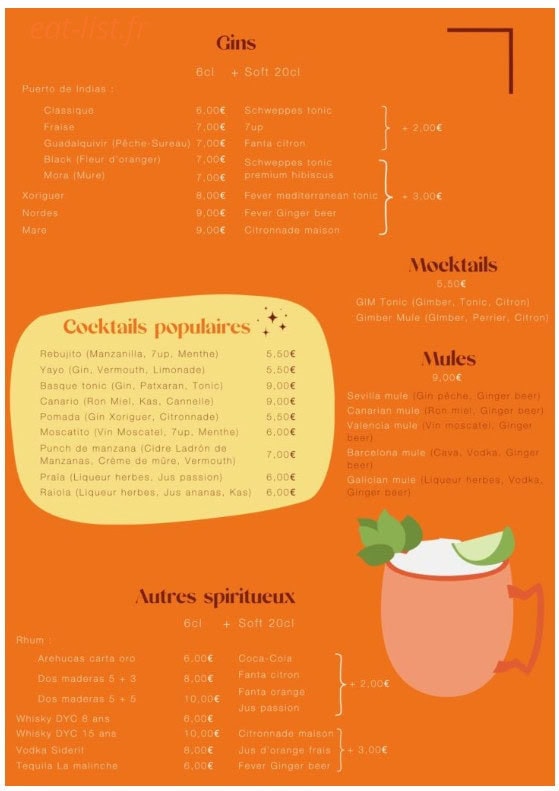 Boca Dos Tapas Españolas — carte page 2