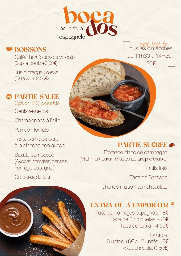 Boca Dos Tapas Españolas — carte page 4