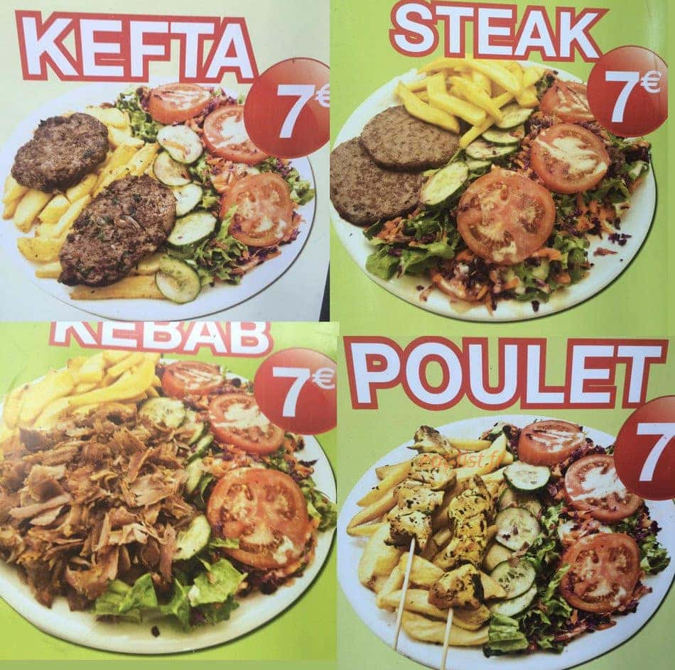 Bon'âp Burger — carte page 1
