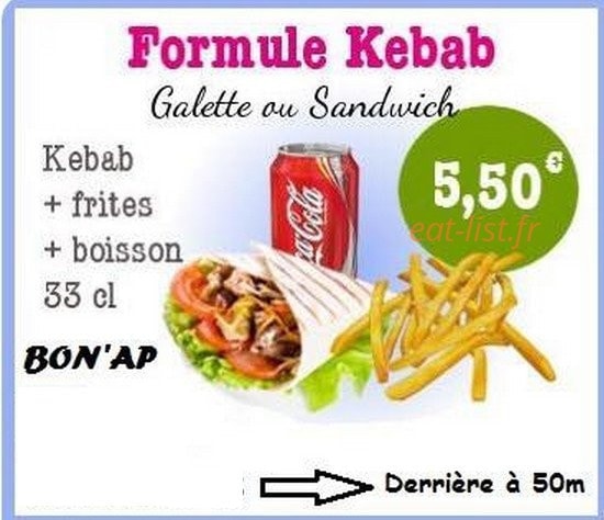 Bon'âp Burger — carte page 3