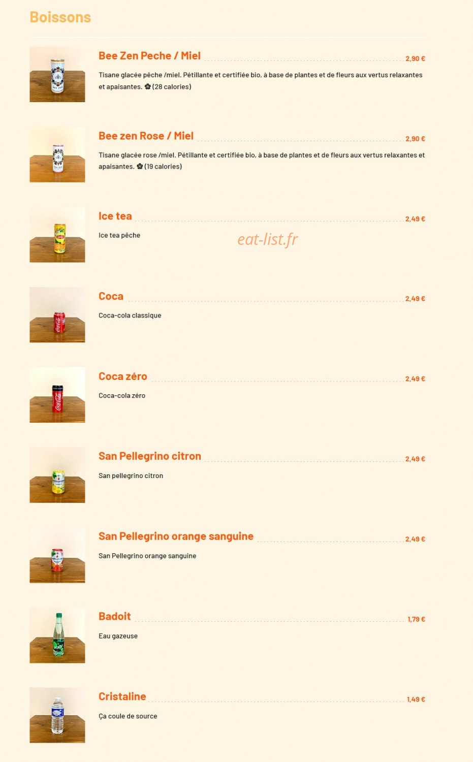 Bonheur — carte page 4
