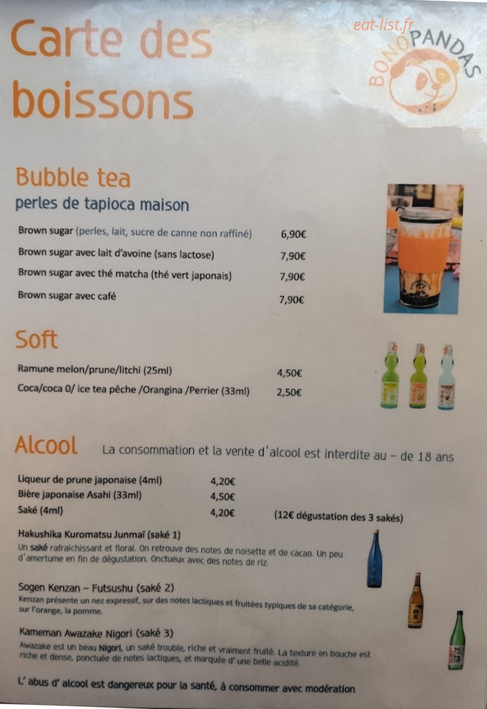 BoNoPandas — carte page 2