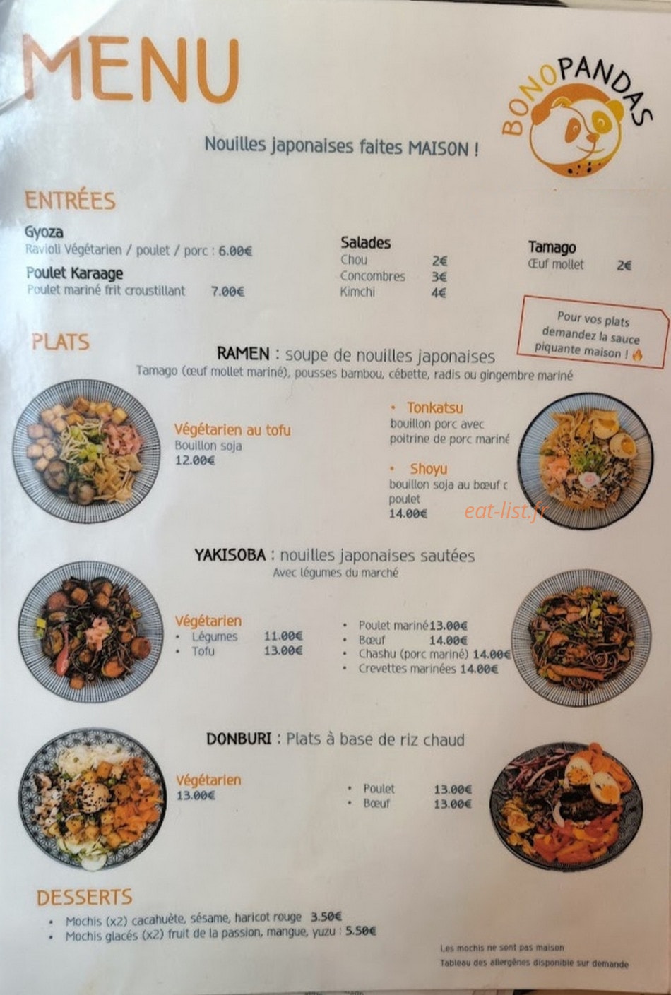 BoNoPandas — carte page 1