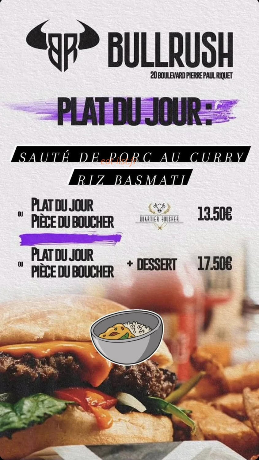Bull Rush — carte page 1
