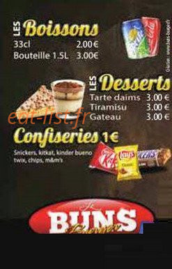 Bun's — carte page 2