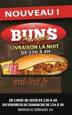 Bun's — carte page 1