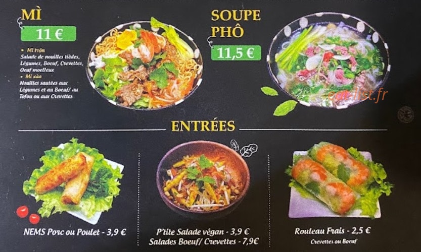 Bun Viet — carte page 2