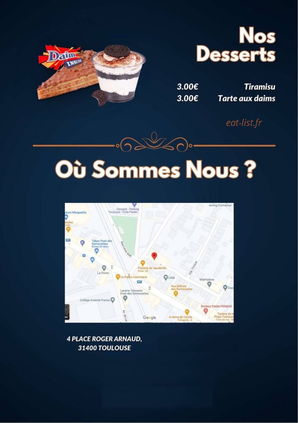 Burger House — carte page 4