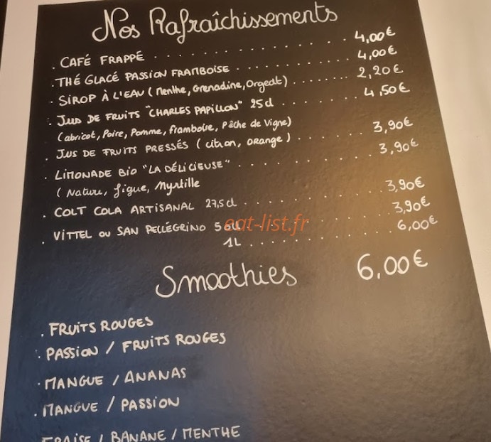 Cacao'T — carte page 2