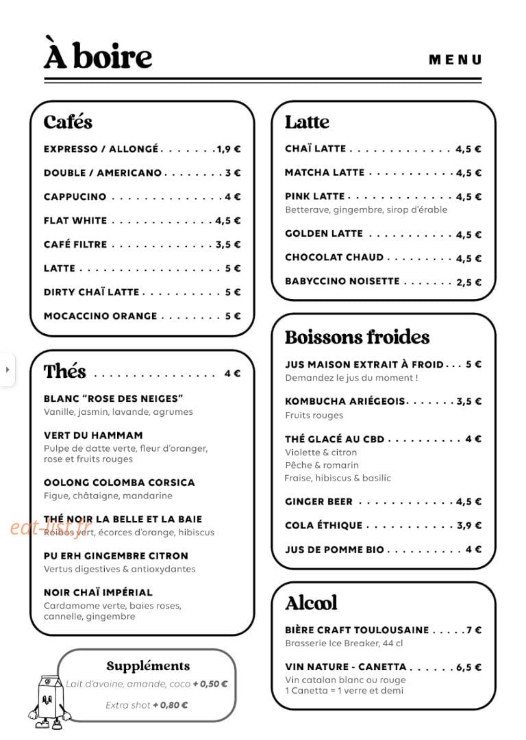 Cacou — carte page 2