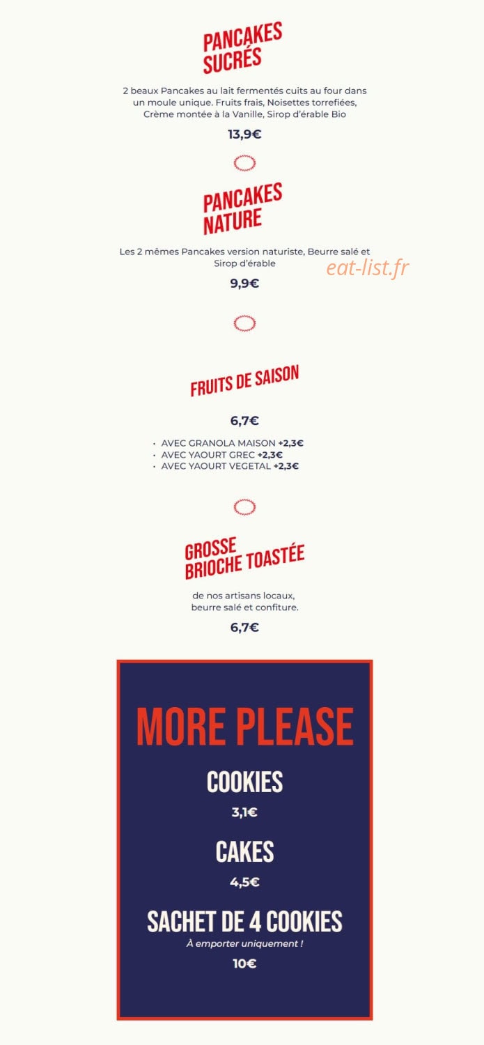 Café La Fiancée — carte page 3