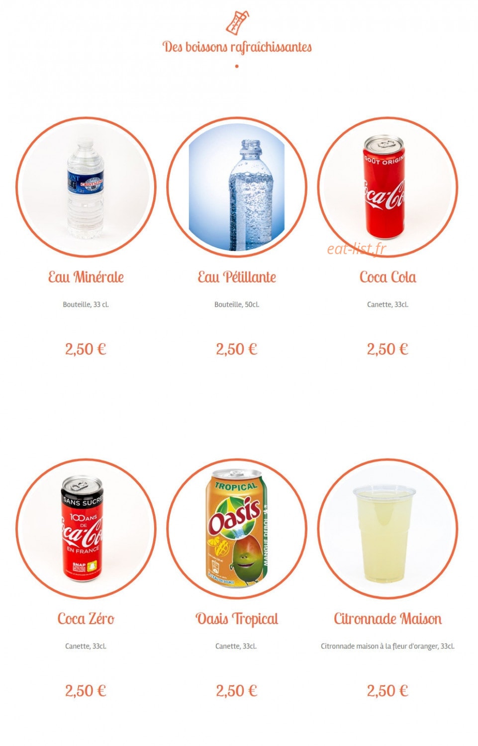 Cantine & Gamelle — carte page 12