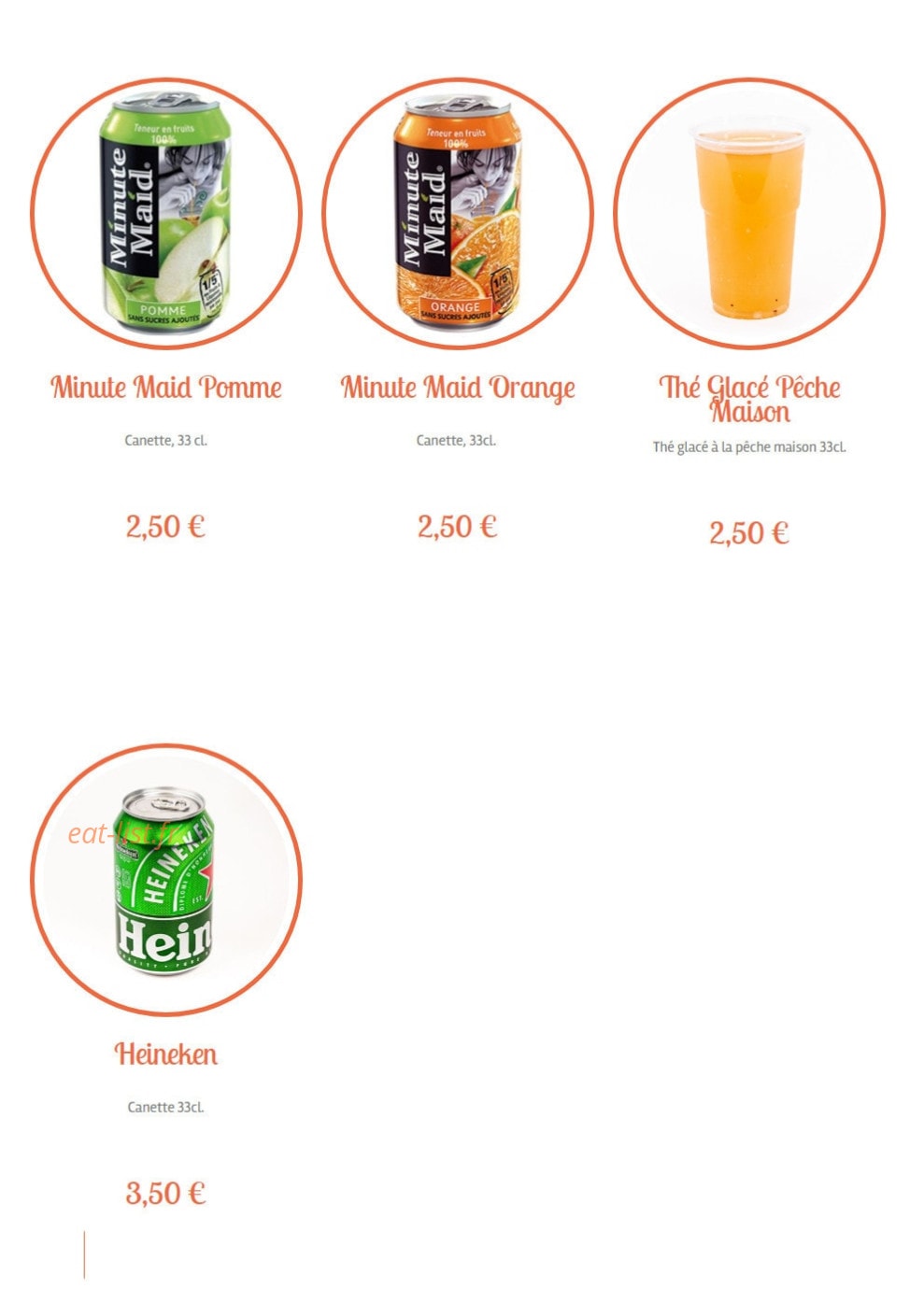 Cantine & Gamelle — carte page 13