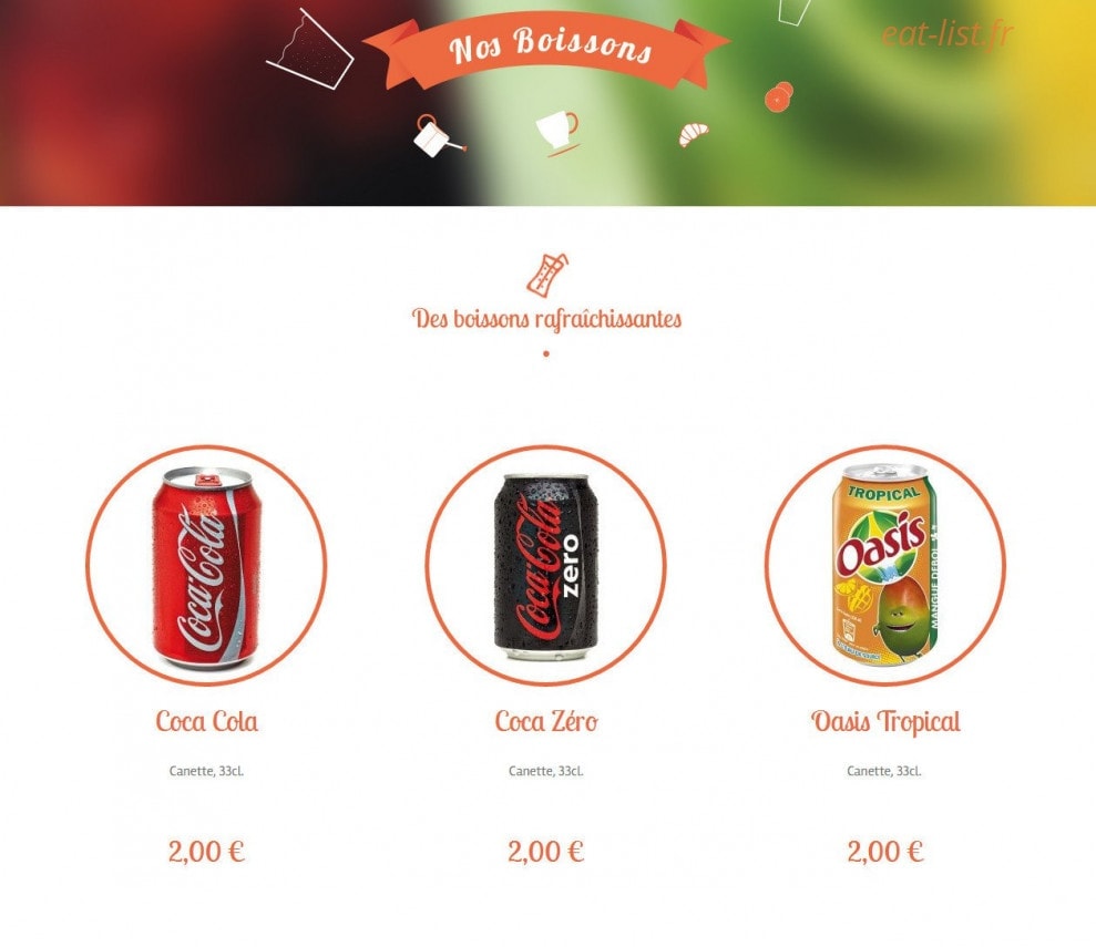 Cantine & Gamelle — carte page 6