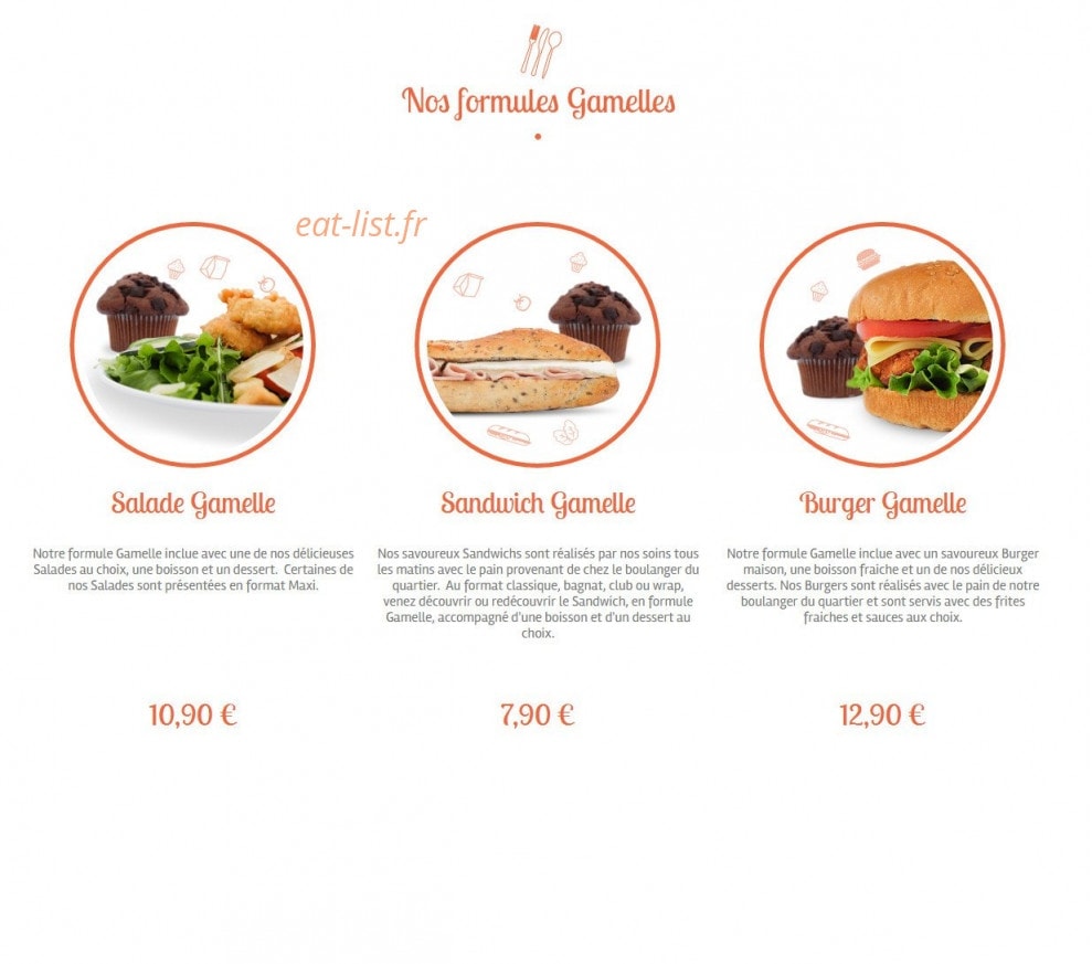 Cantine & Gamelle — carte page 11