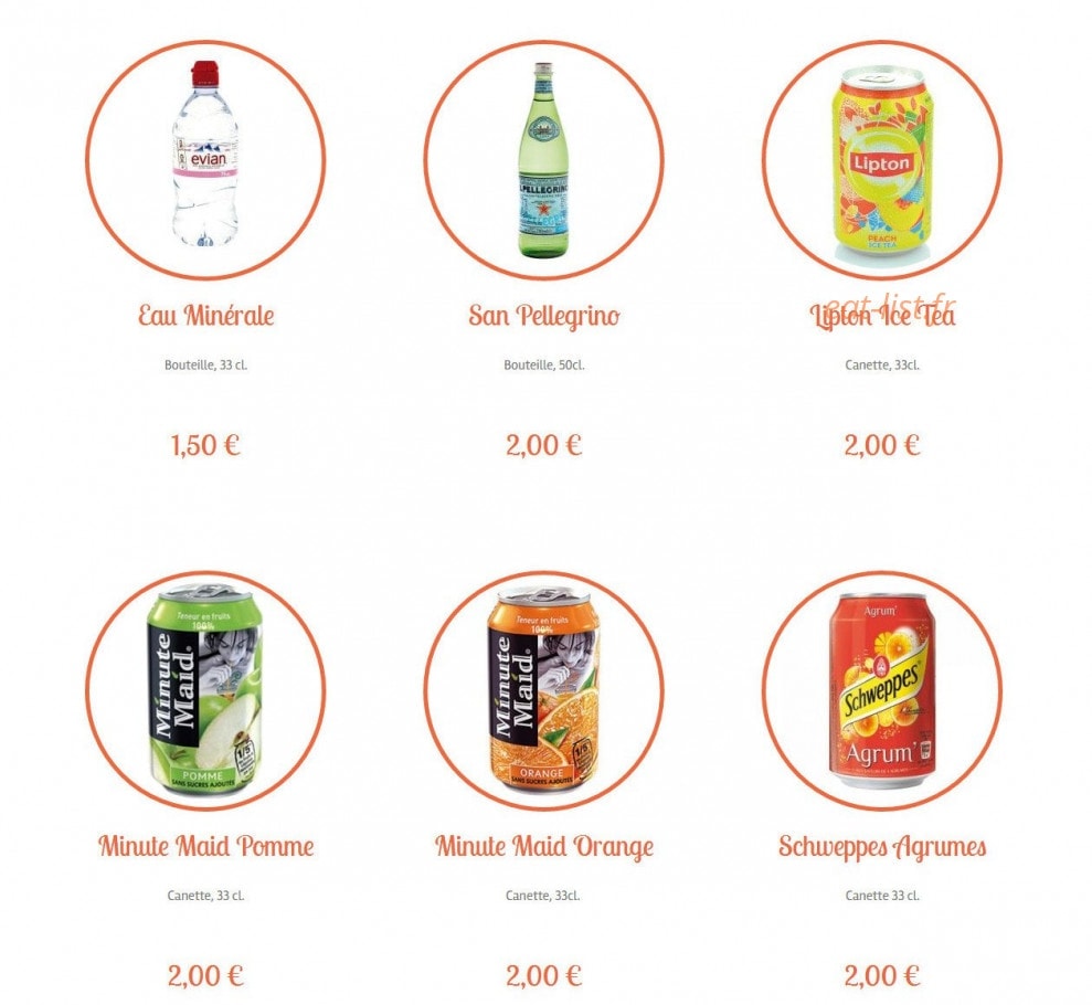 Cantine & Gamelle — carte page 7
