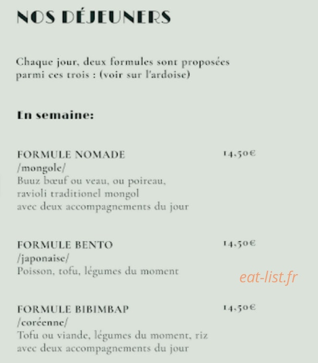 Cerise sur la yourte — carte page 1
