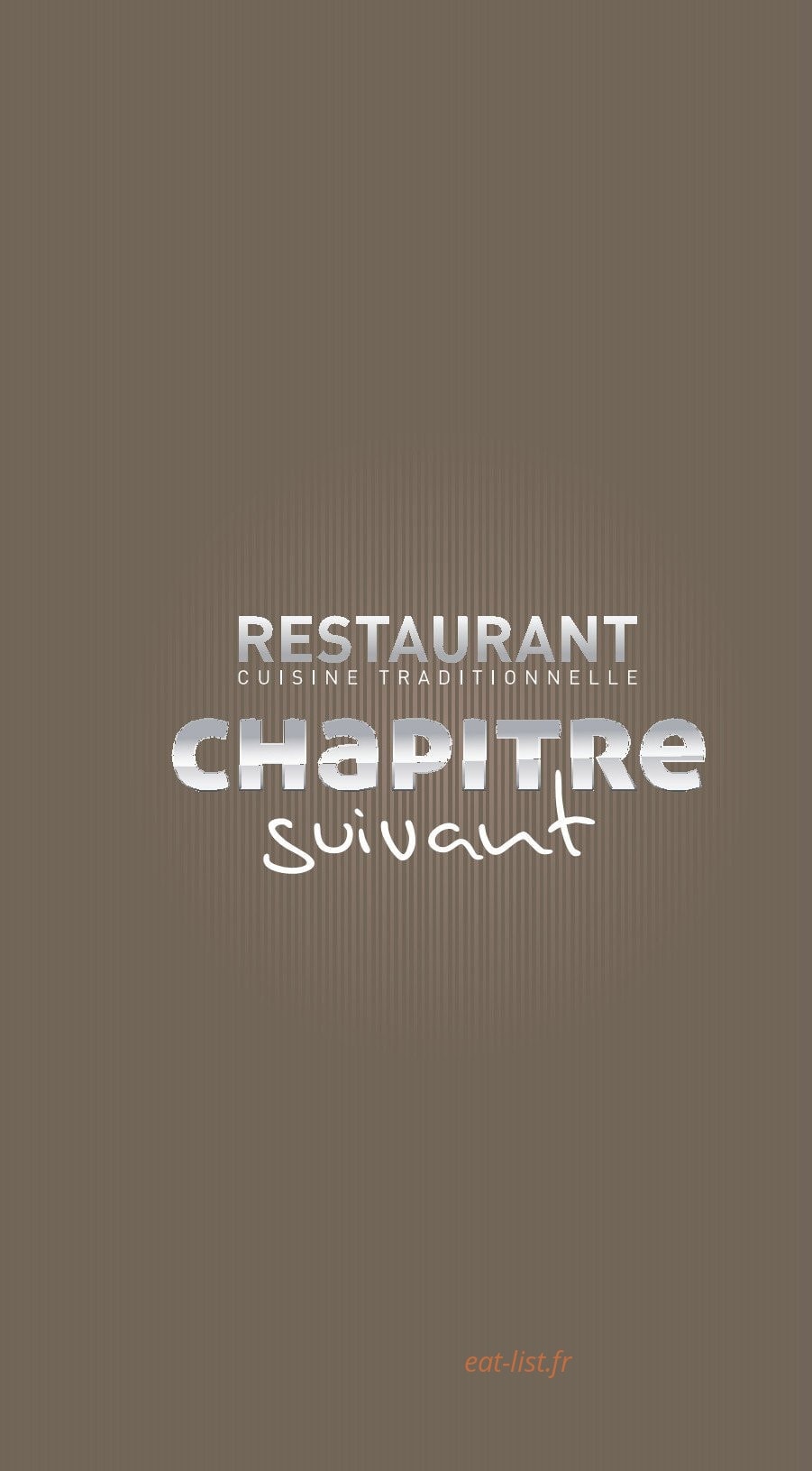 Chapitre Suivant — carte page 1