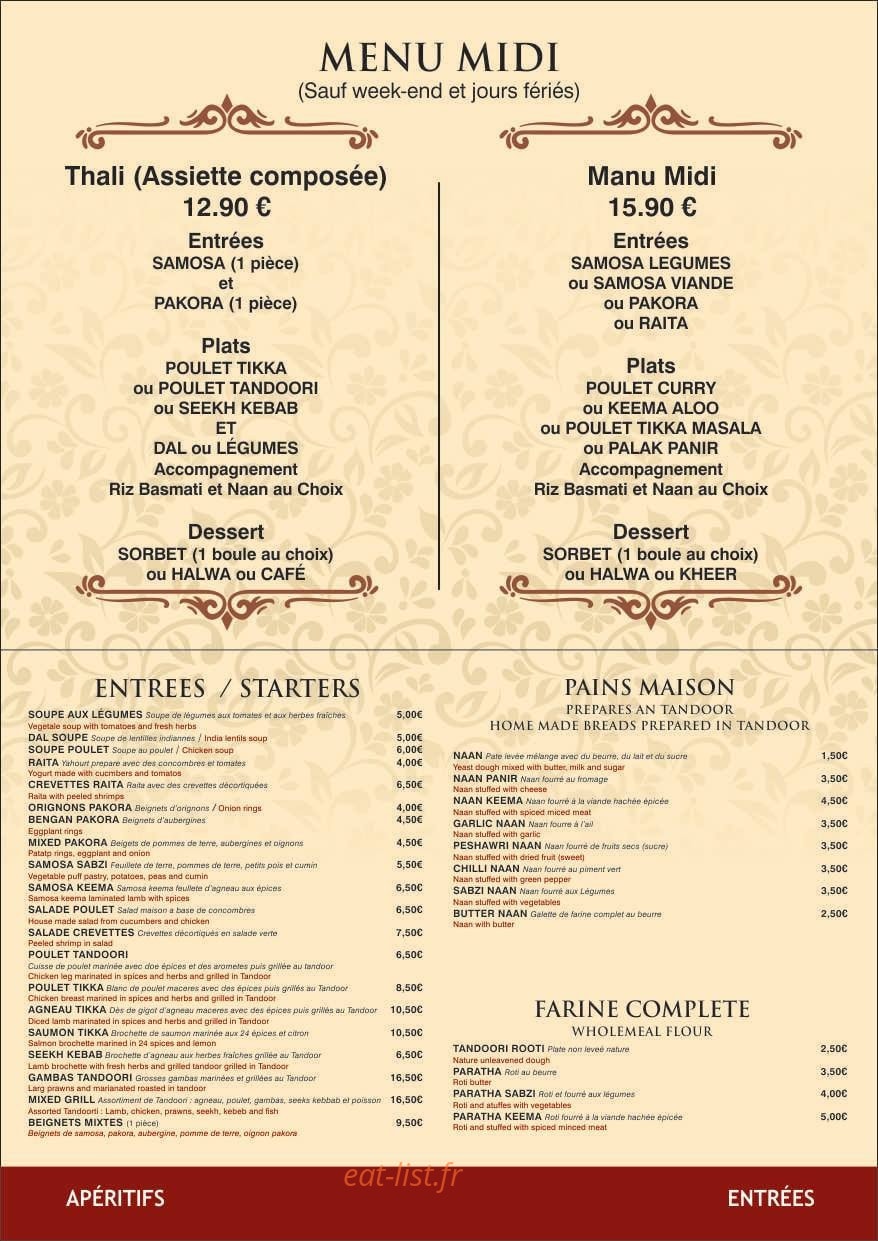 Cheema — carte page 1